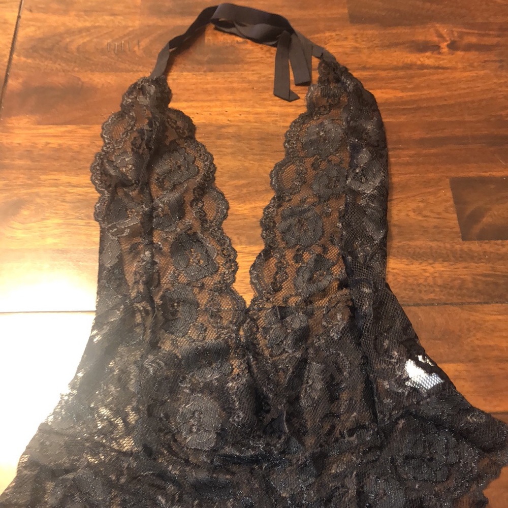 Black Lace Bodysuit